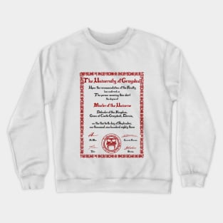 Master In Universe Crewneck Sweatshirt